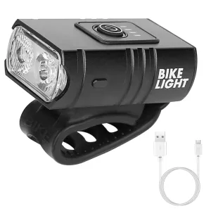 1000LM Bike Front Light Rechargeable Handlebar Head Light with 6 Lighting Modes