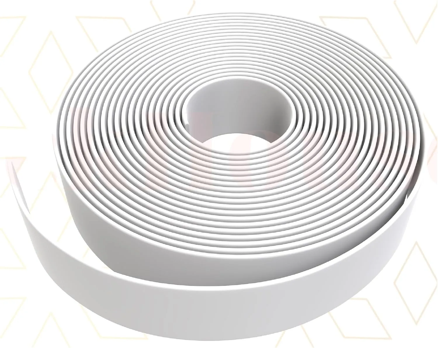 1.5" x 30' Vinyl Strap for Patio Chair Repair Kit Outdoor Patio Lawn Lounge Furniture Repair Strap Strapping - White