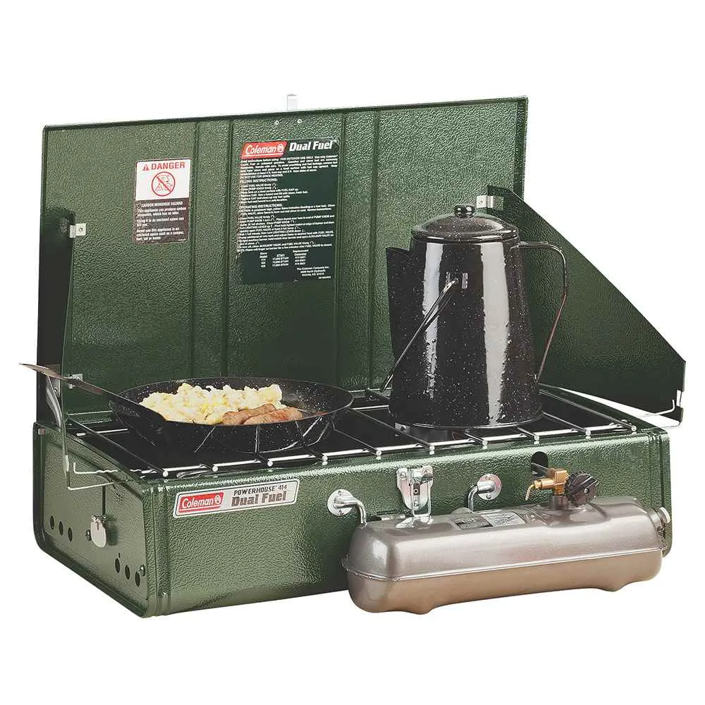 2 Burner Dual Fuel Stove