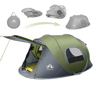 2 Person Popup Camping Tent,Tent Waterproof Instant Easy Setup, Family Tent