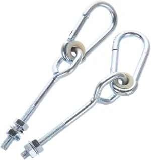 2pcs Heavy Duty Swing Hangers Swing Hooks for Ceiling Porch Outdoor Easy Install Metal Hangers for Hammocks Chairs