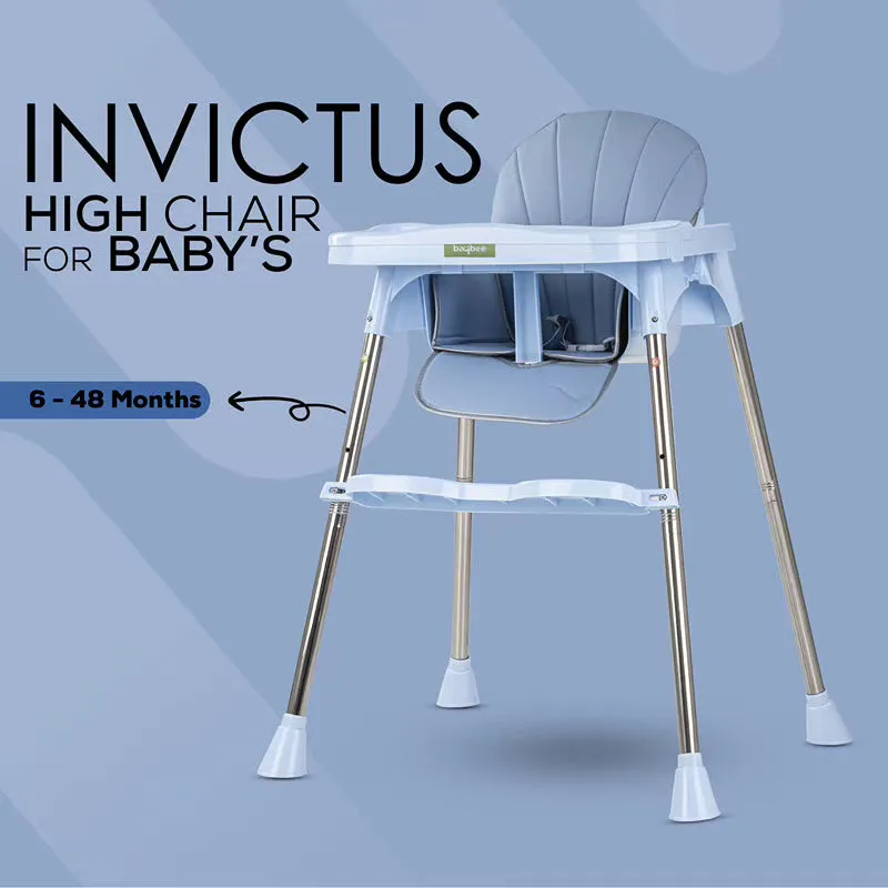 3 in 1 Invictus Convertible High Chair for Kids with Adjustable Height and Footrest