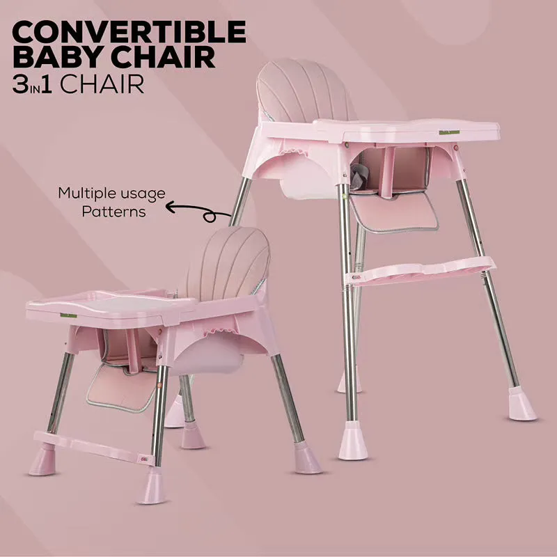 3 in 1 Invictus Convertible High Chair for Kids with Adjustable Height and Footrest