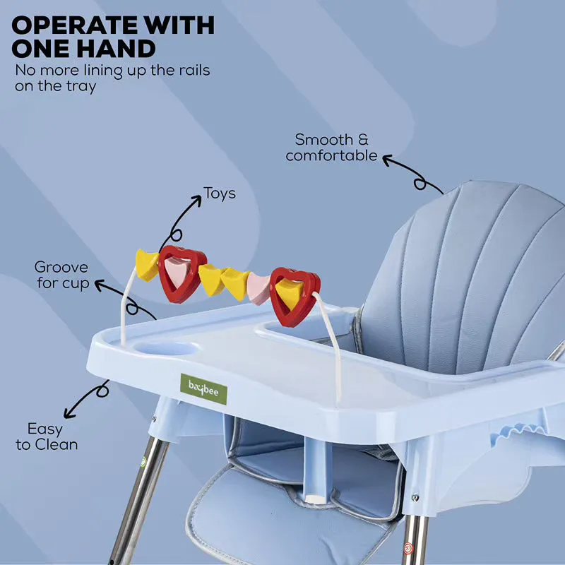 3 in 1 Invictus Convertible High Chair for Kids with Adjustable Height and Footrest