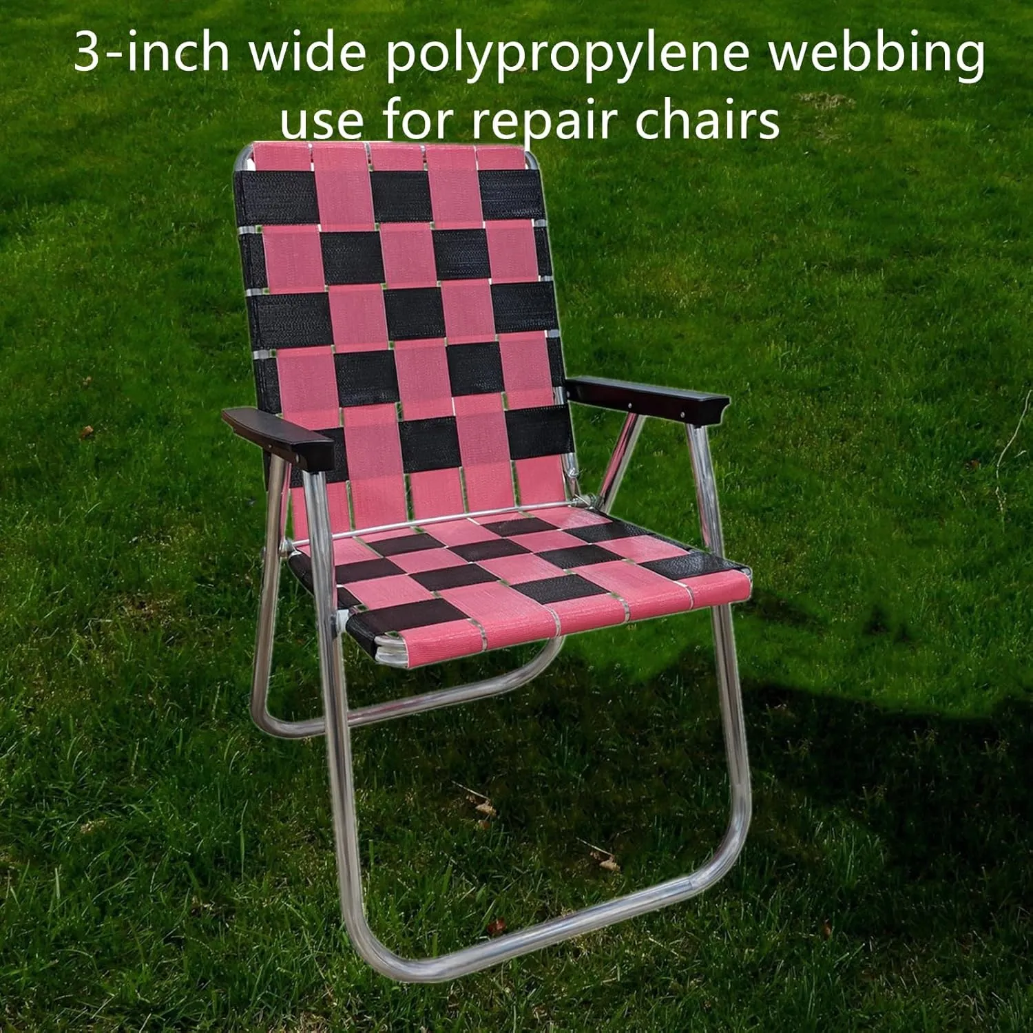 3 inch Webbing for Lawn Chair, Heavy Duty Polypropylene Webbing Strap