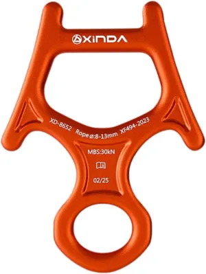30kN 8 Figure Descender for Rappelling and Belaying Activities