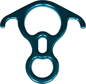 45kn Figure 8 Aluminum Alloy Rescue Descender with Large Bent-Ear for Outdoor Camping Rock Climbing Sports