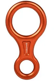 8-Shape Descender: 45KN Rappelling, Belaying, and Abseiling Kit