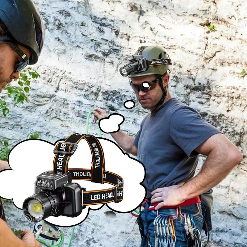 Adventures All-in-one solution Headlamp Outdoor Forehead LED BeamLite™ – Expansive catalogue for Torch High-Power Rechargeable