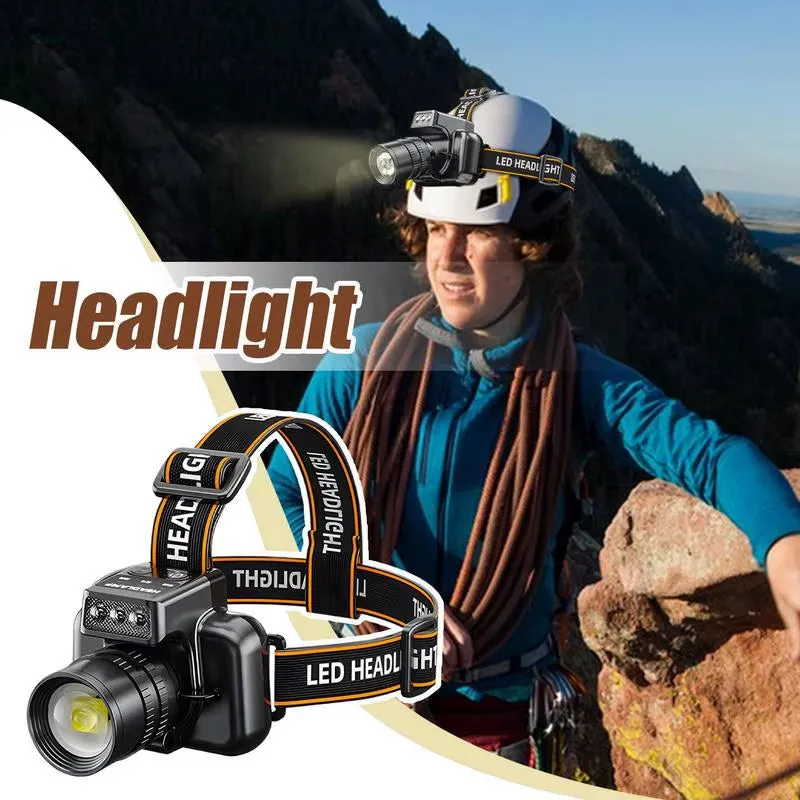 Adventures All-in-one solution Headlamp Outdoor Forehead LED BeamLite™ – Expansive catalogue for Torch High-Power Rechargeable
