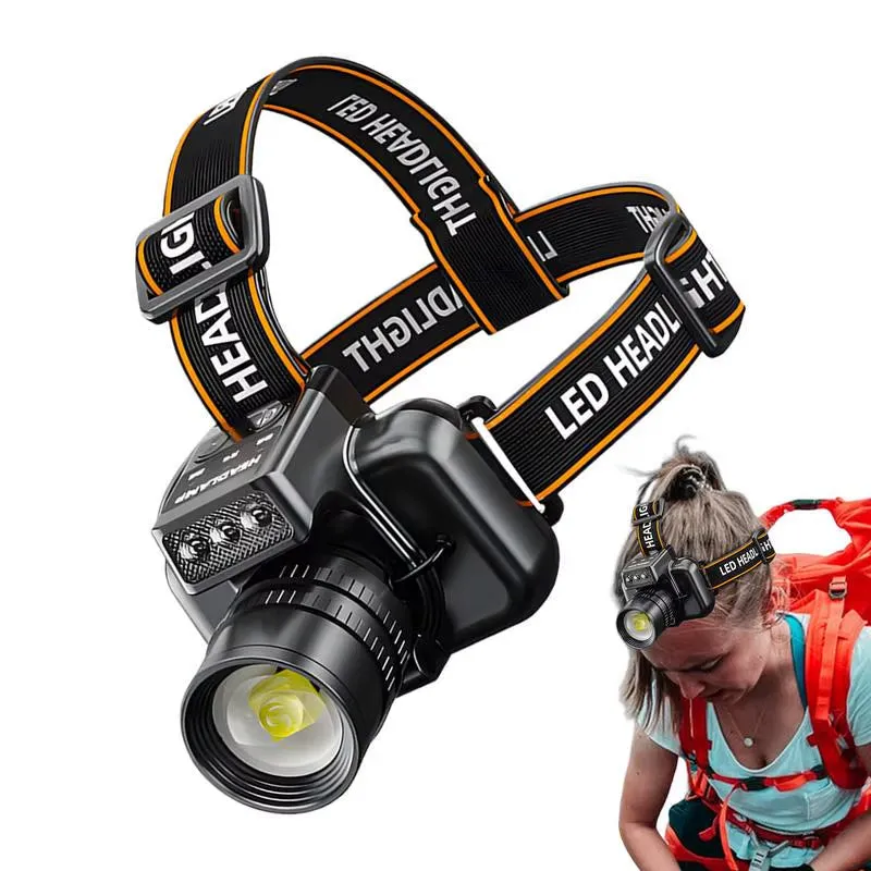 Adventures All-in-one solution Headlamp Outdoor Forehead LED BeamLite™ – Expansive catalogue for Torch High-Power Rechargeable
