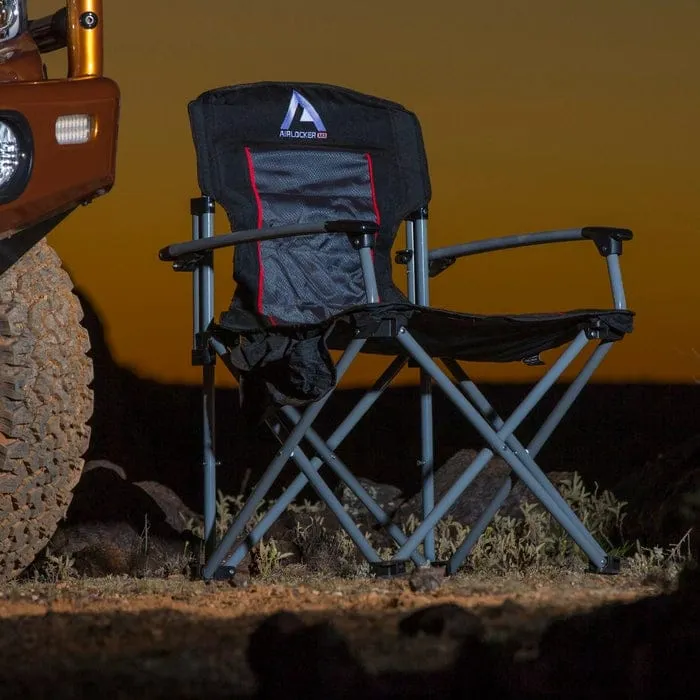 Air Locker Heavy Duty Camping Chair with Cup Holder