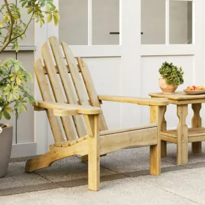 Amish Casual 800 Lb Heavy Duty Treated Adirondack Chair