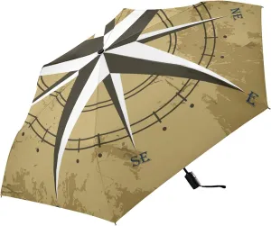 Automatic Lightweight Folding Umbrella, Auto Open/Close Portable Sun Travel Parasol, Compact Anti-UV Strong Rain Umbrella