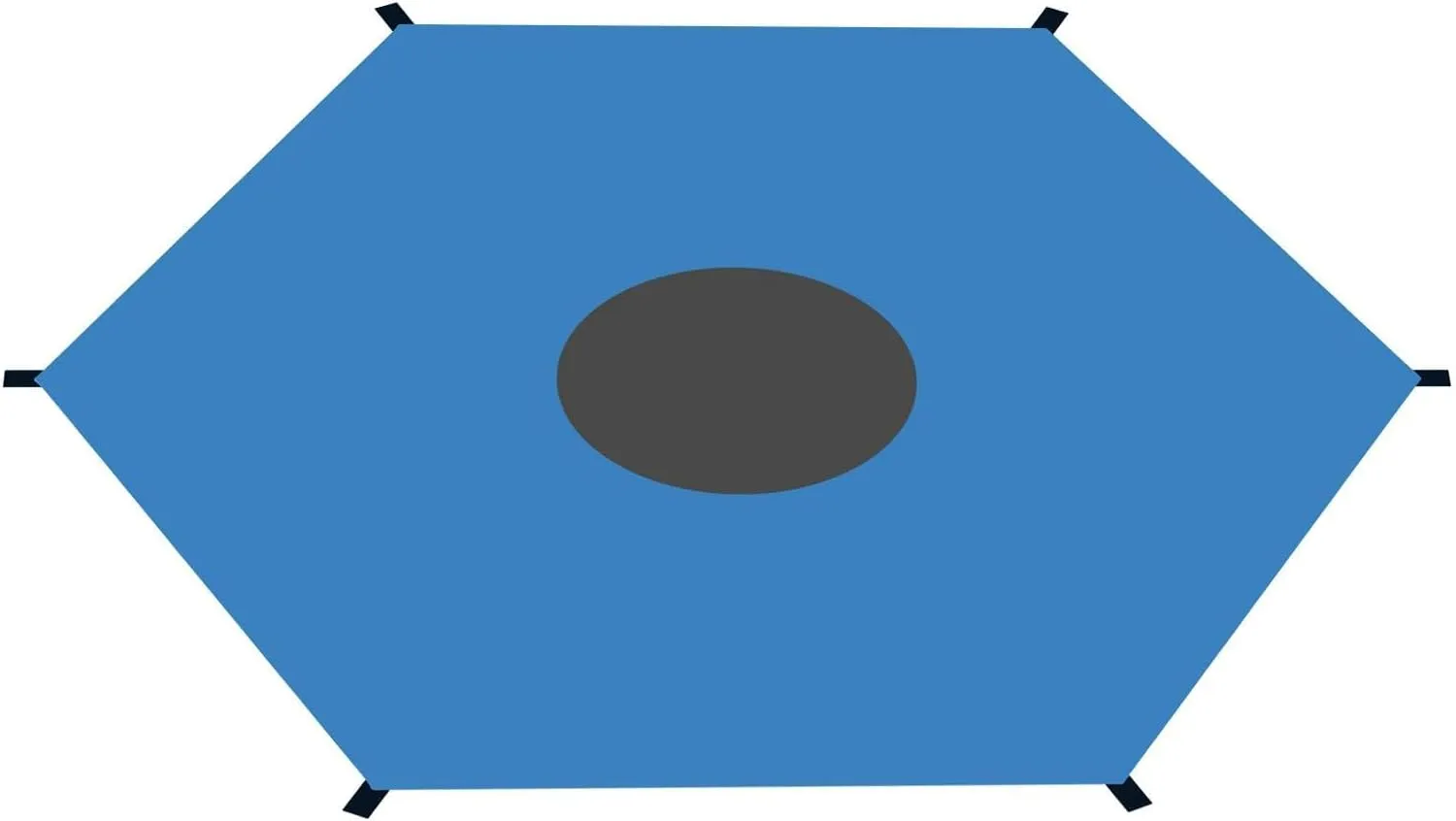 AVSMGP Waterproof Trampoline Canopy Tent Cover, 6Ft 8Ft 10Ft 12Ft 14Ft 16Ft Trampoline Shade Cover Trampoline Top Cover Accessories for Outdoor Easy to Install,Blue,10FT/3.06M/6 Pole