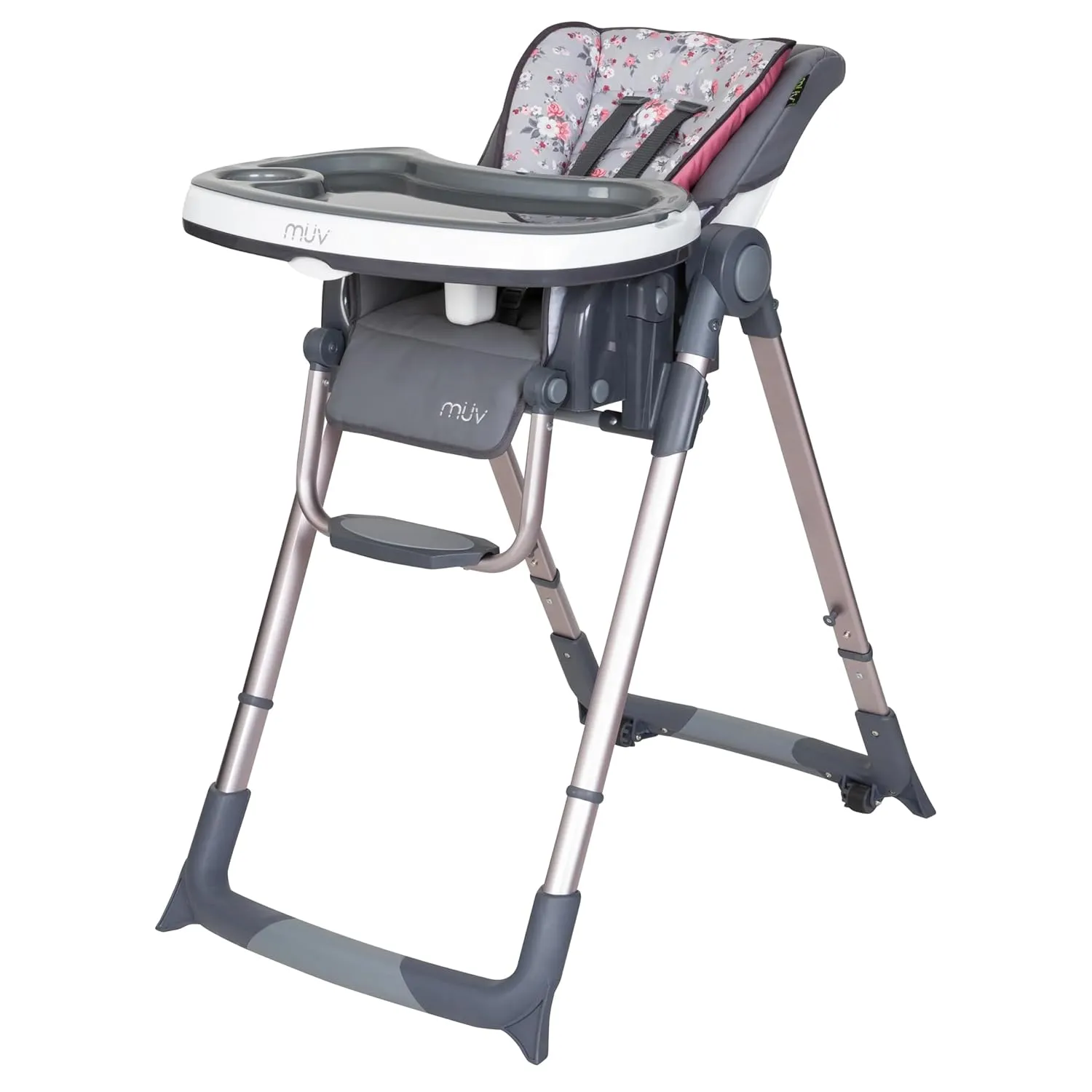 Baby Trend MUV 7-in-1 Feeding Center High Chair, Convertible Infant to Youth Chair, Jaclyn