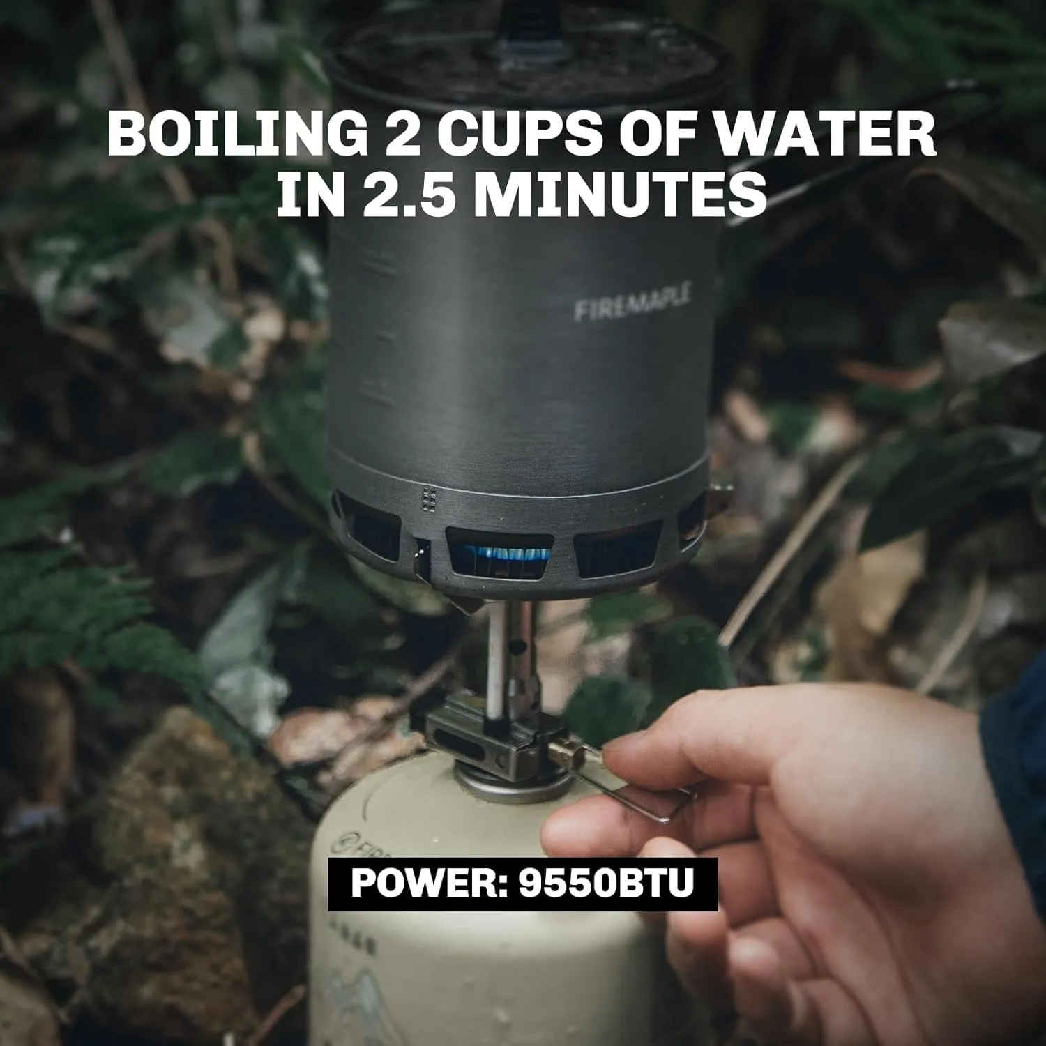Backpacking and Camping Stove Series | Outdoor Propane Camp Cooking Gear | Portable Pot/Jet Burner | Ideal for Hiking, Trekking, Fishing, Hunting Trips and Emergency Use (Greenpeak)
