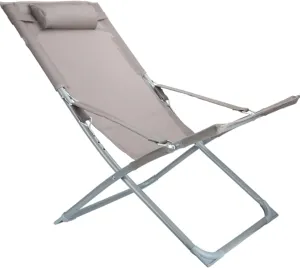 Backpacking Chair Lazy Folding Chair, 3 Positions Adjustable Backrest Design Camping Chair, Wear-Resistant Breathable Mesh Beach Lounge Chair Foldable Chair