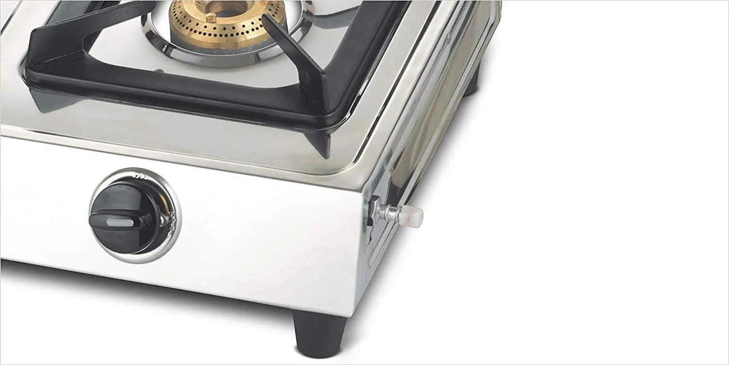 Bajaj Popular Eco, 2-Burner Stainless Steel