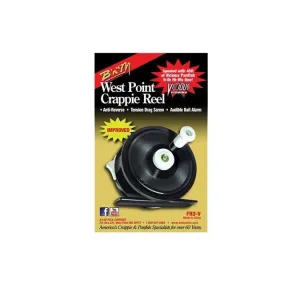 B&M West Point Crappie Reel w/ Drag Anti-Reverse Vicious
