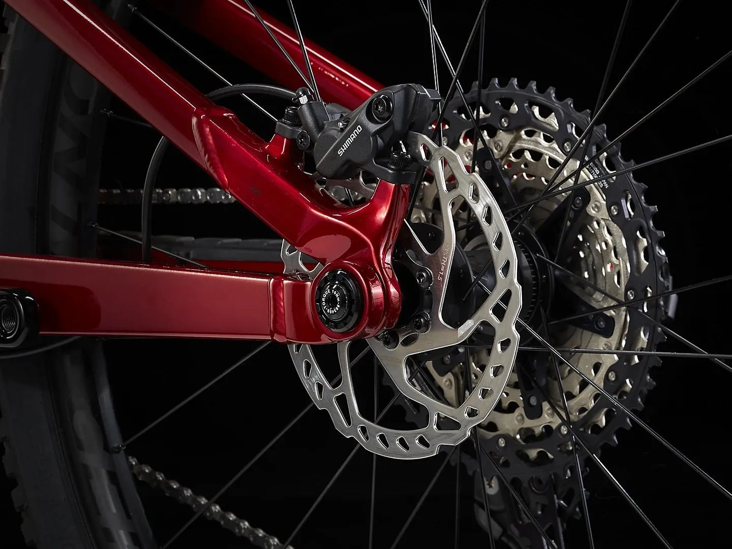 Bicicleta Enduro Trek Top Fuel 8 Roja