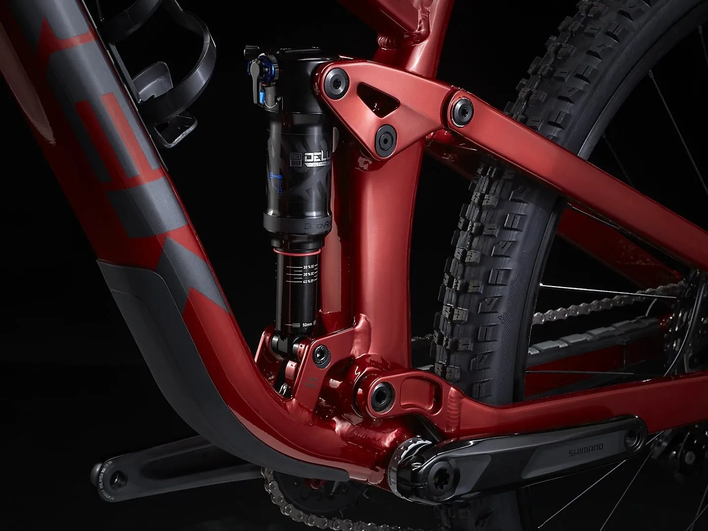 Bicicleta Enduro Trek Top Fuel 8 Roja