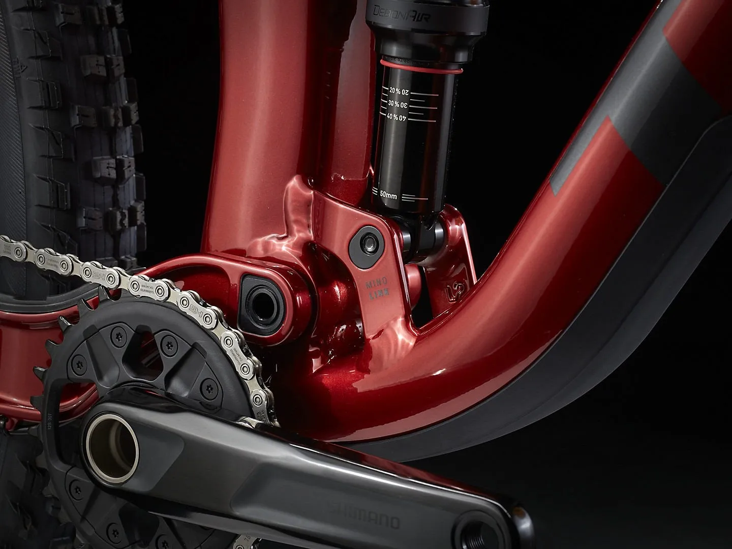 Bicicleta Enduro Trek Top Fuel 8 Roja