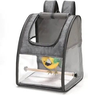Birdcage Bird Parrot Travel Cage Foldable Portable Backpack Pet Parrot Cat and Dog Backpack Easy to Transport and Archive Outdoor Travel Supplies Bird Cages for Parakeets