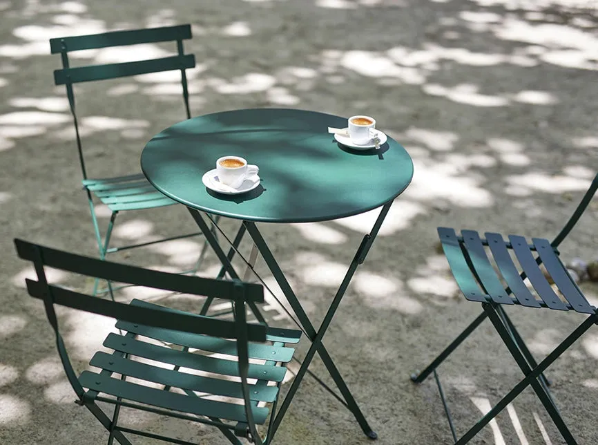 Bistro folding chair cactus
