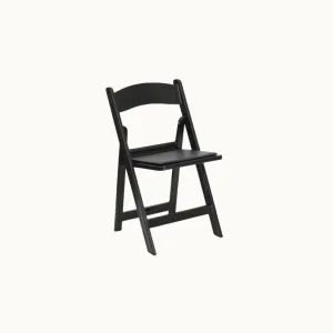Black Folding Chair