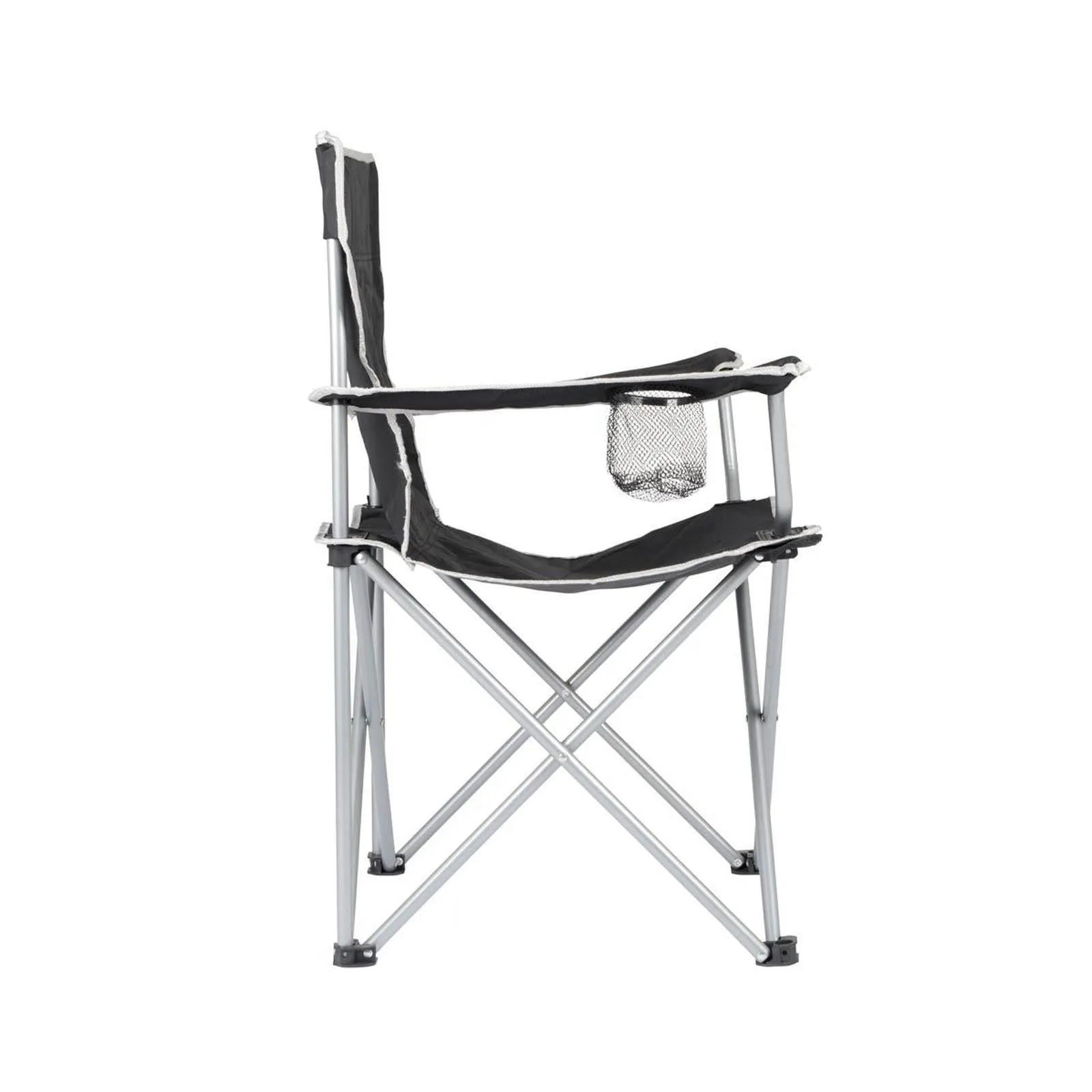 Bo-Camp Folding Chair Compact Steel Black