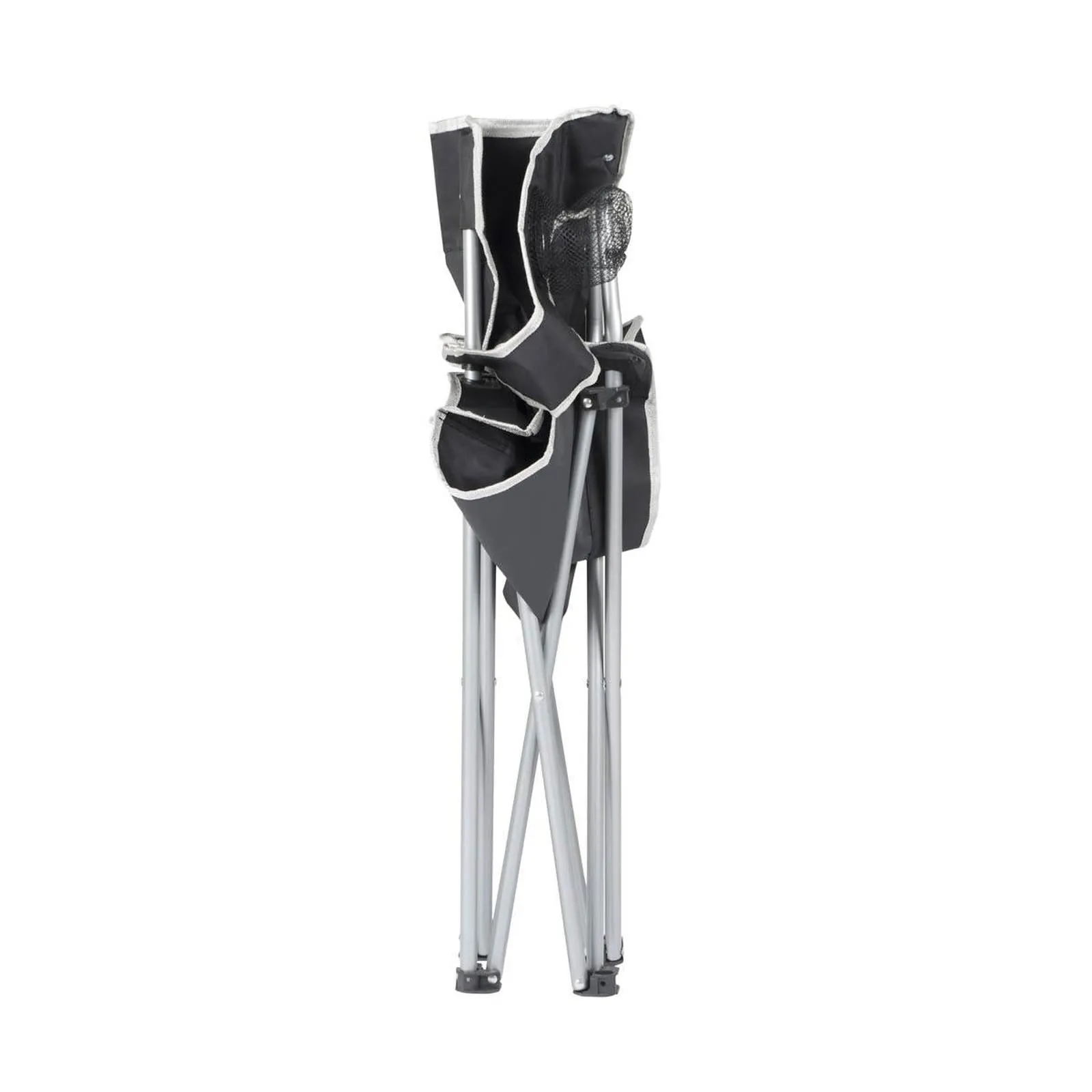Bo-Camp Folding Chair Compact Steel Black