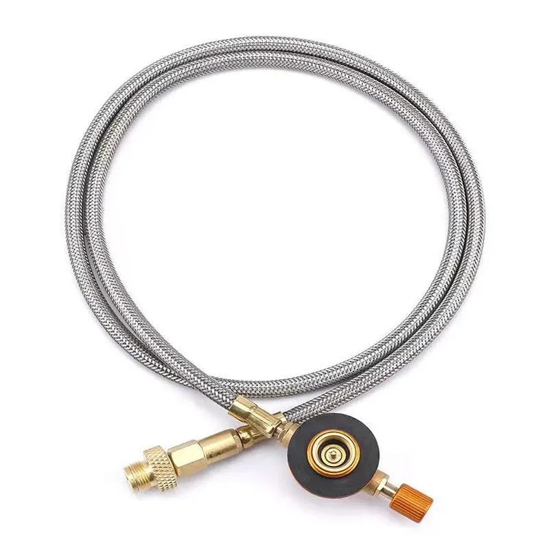 Butane Gas Adapter Split Stove Converter for Outdoor Camping