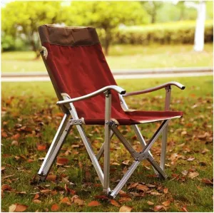 Camping Chair Folding Chair Portable Chair Outdoor Chair Portable Folding Chairs for Relax Camping Fishing Backrest Stool Aluminum Alloy Leisure Beach Chair Camping Chairs for Adults