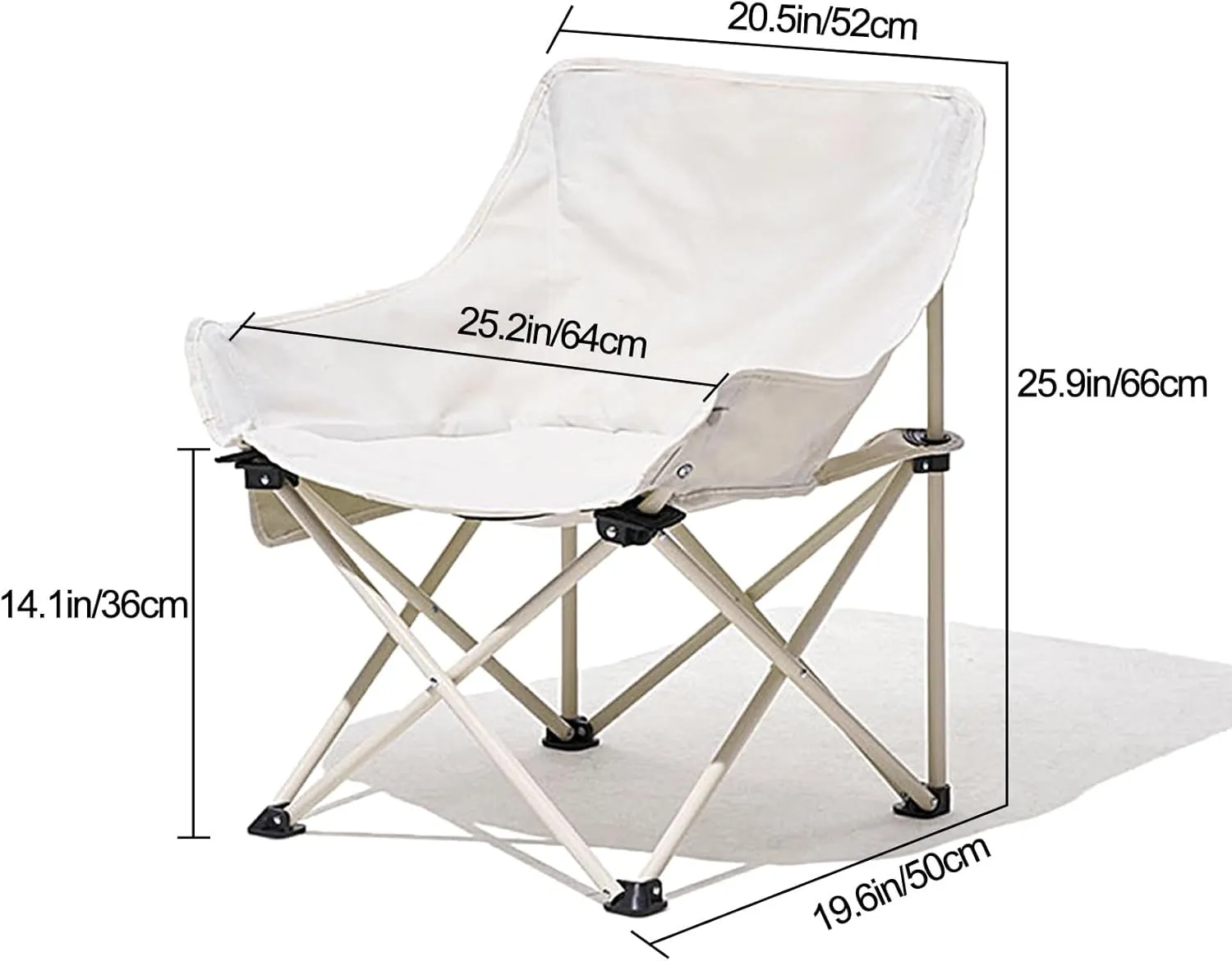 Camping Chairs, Ultralight Folding Camping Chair, Heavy Duty Portable Compact for Outdoor Camp, Travel, Beach, Picnic, Festival, Hiking, Lightweight Backpacking (Color : C)