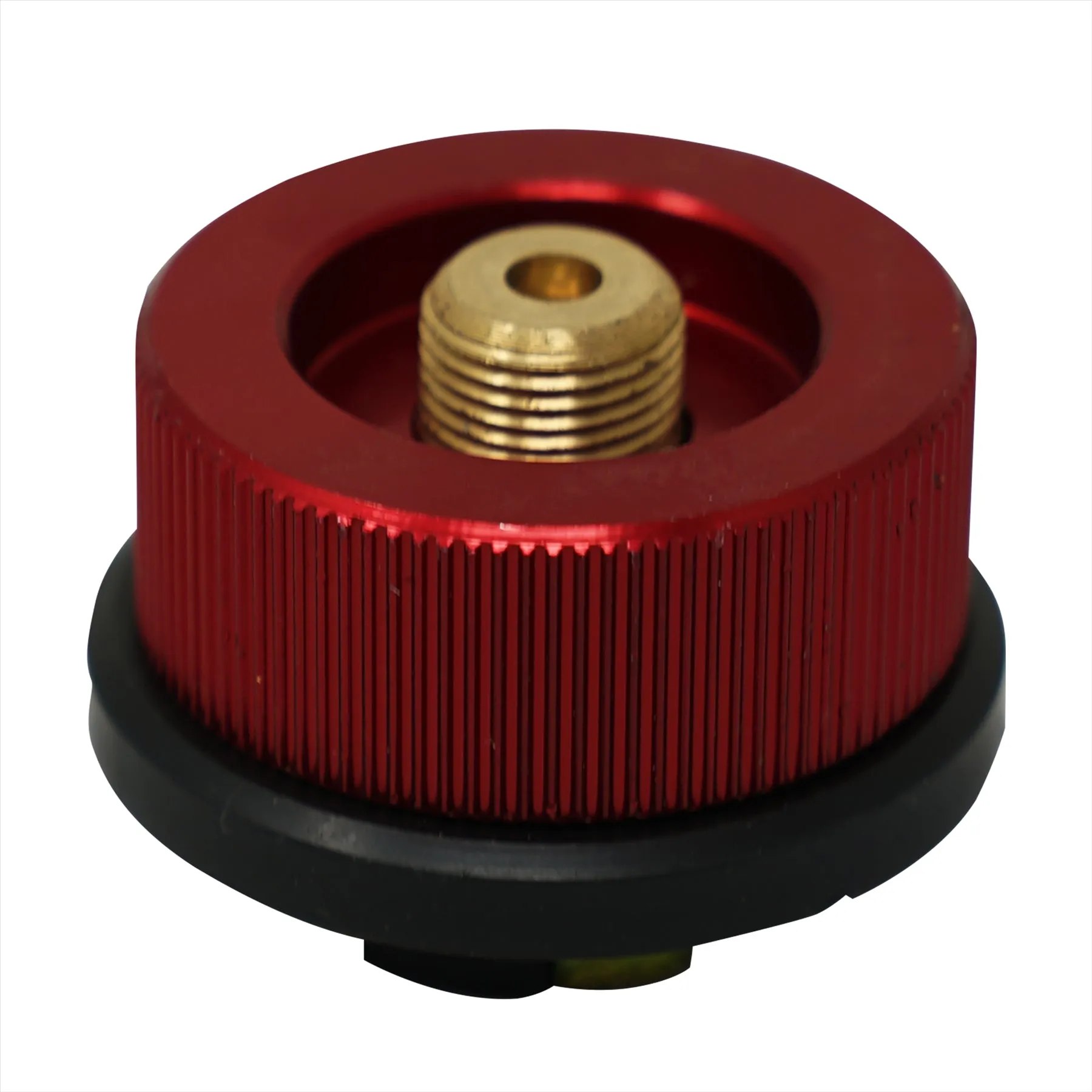 Camping Stove Butane Gas Adapter Convert Fuel Canister Head for Long Gas Tank