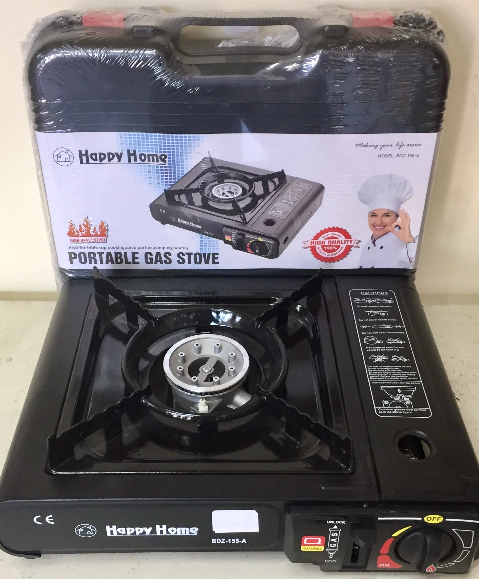 Camping Stove Portable Single Burner (cartridge) Happy Home