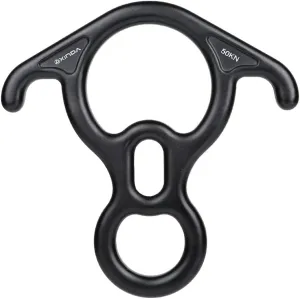 cdar Rappel Belay Figure 8 Bent Ear Rescue Terminal Black