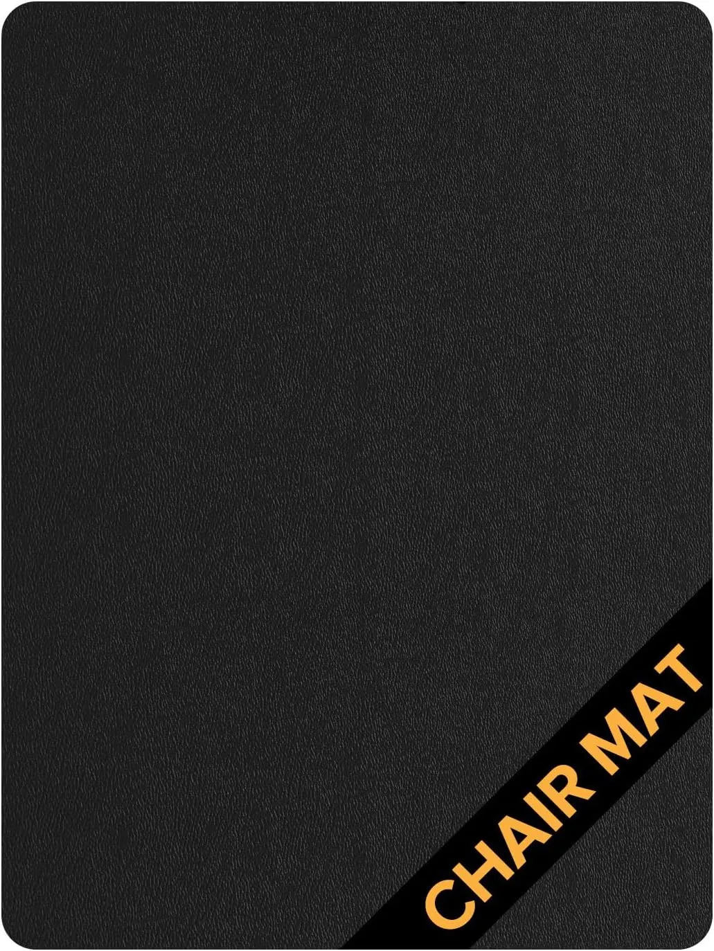 Chair Mat for Carpet, 60" x 46" Large Chair Mat for Carpeted Floors, Heavy Duty Floor Protector Rolling Computer Desk Mat with Grips, Vinyl Floor Mat for Home Office (Black)