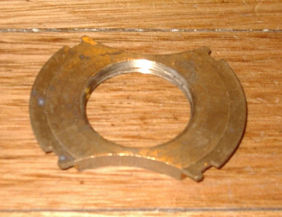 Chef Gas Stove Large Brass Burner Locknut - Part # 51996
