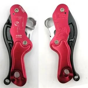 Climbing Gear Ascender & Descender – 150kg/330lb Belay Devices for 10-12mm Rope