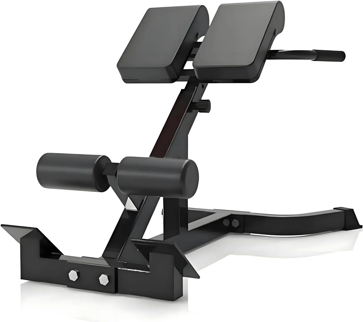 ComMax Roman Chair Back Hyperextension Bench Adjustable Back Exercise Machine Home Gym Workout Equipment for Abs and Glute