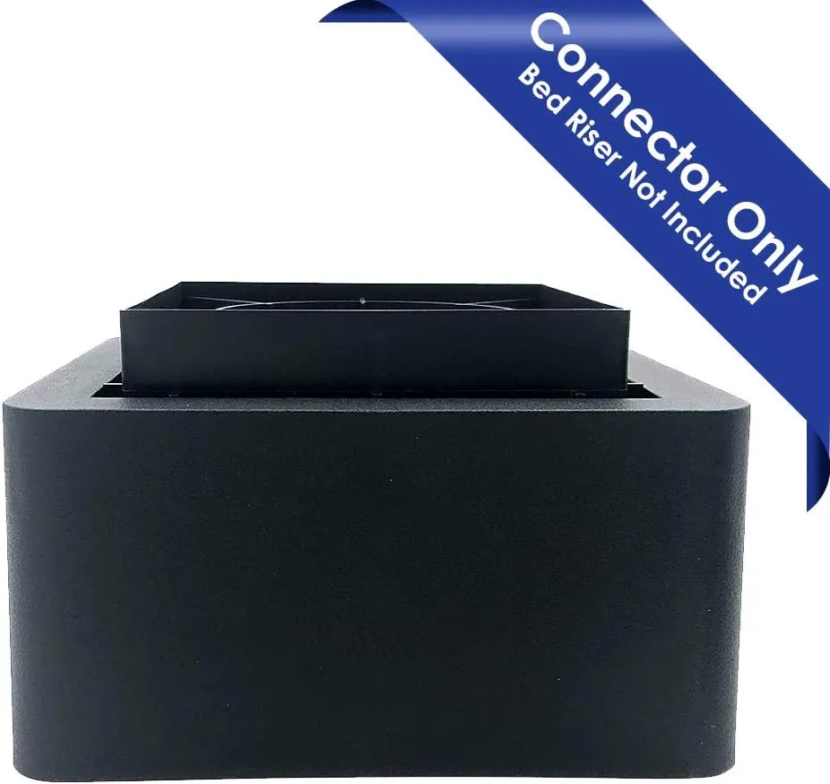 Connectors to Connect Our Bed Risers - Works Only with Our Huge 5.5 Inch Bed Risers, Not to Be Used Alone for Support, to Create up to an Additional 10 Inches of Height! Set of 4
