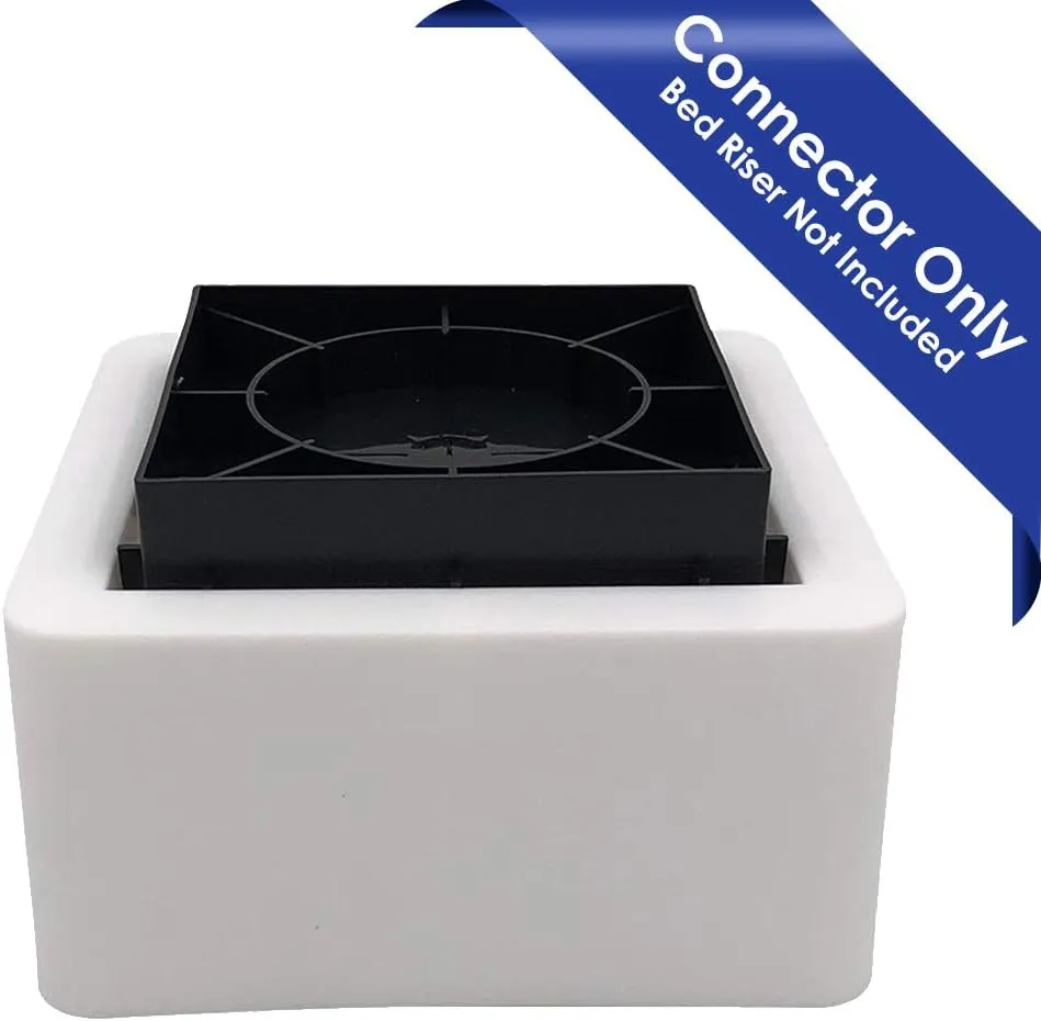 Connectors to Connect Our Bed Risers - Works Only with Our Huge 5.5 Inch Bed Risers, Not to Be Used Alone for Support, to Create up to an Additional 10 Inches of Height! Set of 4