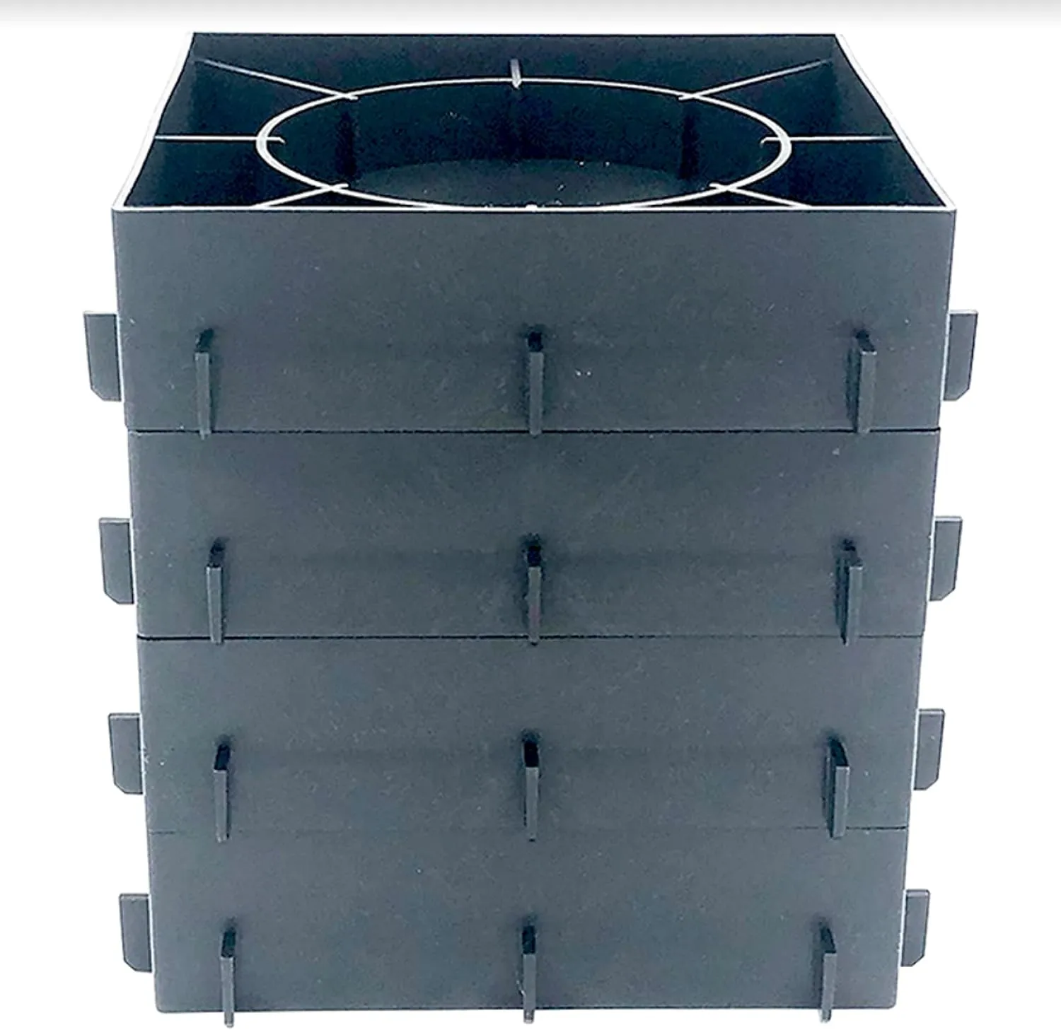 Connectors to Connect Our Bed Risers - Works Only with Our Huge 5.5 Inch Bed Risers, Not to Be Used Alone for Support, to Create up to an Additional 10 Inches of Height! Set of 4