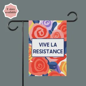 decor, garden Subtle garden yard resistance sign, la flag, gardener house Anti-Trump Fuck gift Vive Trump High-performance Advanced technology Anti-fascism flag, Progressive