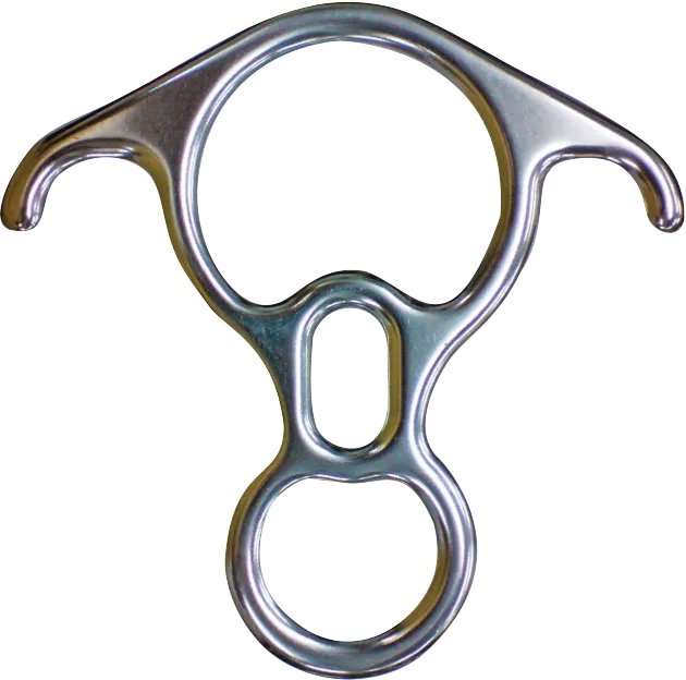 Delta Plus TC044 – Lightweight Aluminum Figure 8 for Rope Access & Fall Protection
