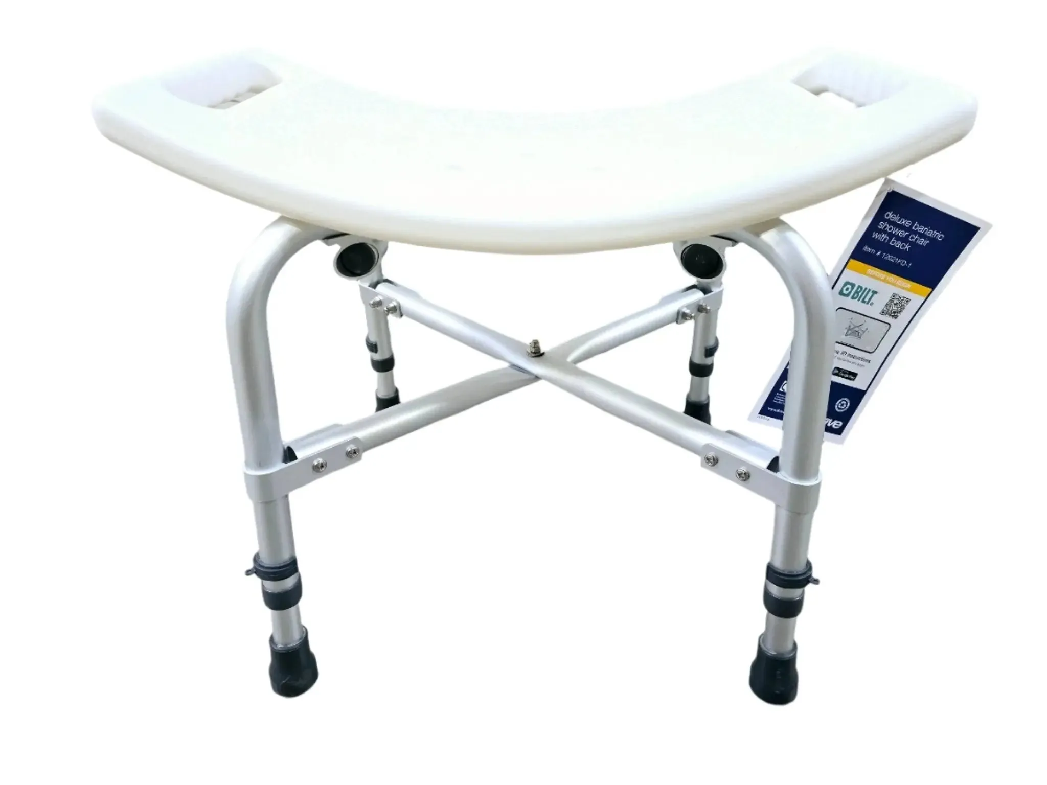 Deluxe Bariatric Shower Chair w/ Back up to 500 lbs. (in store pick up)