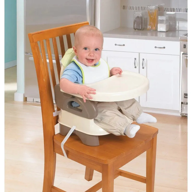 Deluxe Folding Booster (6 Months-2 Years) | Beige
