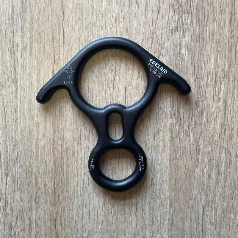 Descensor en Ocho Edelrid Rescue 8 - Con orejas
